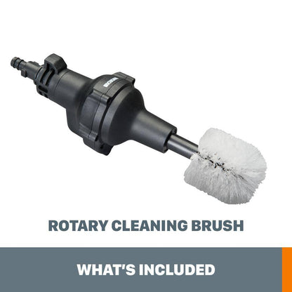 Hydroshot Rotary Cleaning Brush, Quick Snap Connection